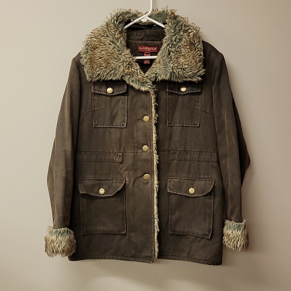 Sundance button up winter Jacket